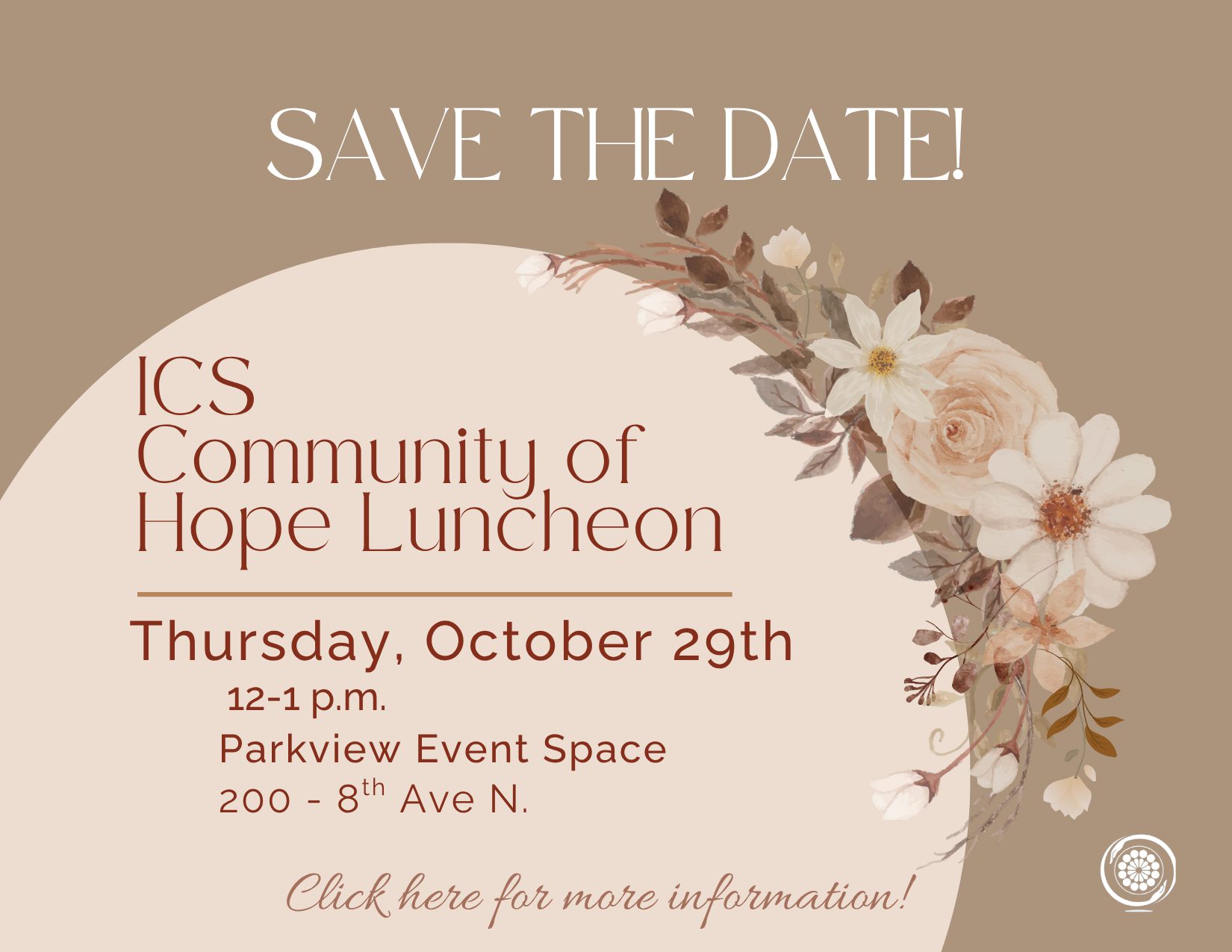 STD Web with click Save the Date!<br />
COH 2026<br />
October 29th!